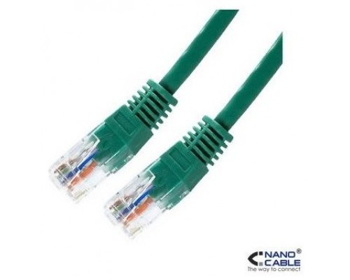 Nanocable Latiguillo RJ45 Cat. 6 UTP 3 M Verde