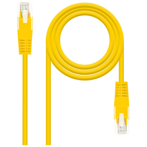 Nanocable Latiguillo RJ45 CAT.6 UTP Amarillo 3.0M-IA57 Nanocable Latiguillo RJ45 CAT.6 UTP Amarillo 3.0M