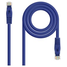 CABLE RED LATIGUI LSZH CAT.6A UTP AWG24 AZUL 0.5M