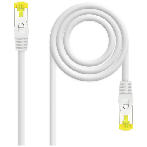 Nanocable Latiguillo LSZH Cat.6A SFTP 25cm Blanco-IA63 Nanocable Latiguillo LSZH Cat.6A SFTP 25cm Blanco