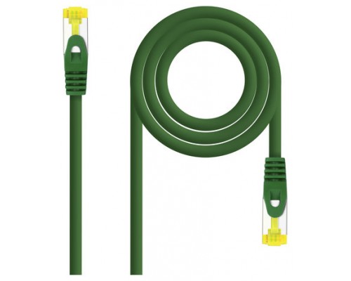 Nanocable Cable de red latiguillo RJ45 LSZH Cat.6A SFTP AWG26, Verde, 3.0 m (Espera 4 dias)-SX59 Nanocable Cable de red latiguillo RJ45 LSZH Cat.6A SFTP AWG26, Verde, 3.0 m (Espera 4 dias)