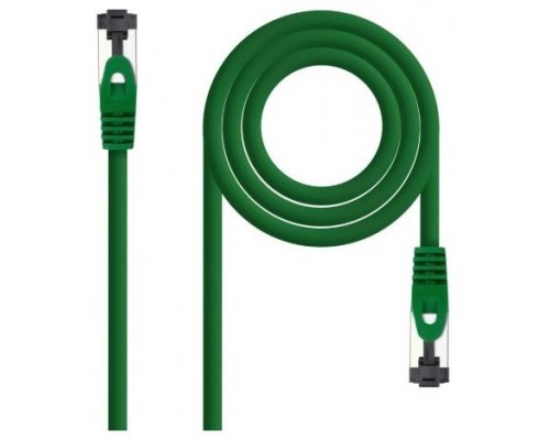Nanocable Cable red Cat. 8.1 2GHZ SSTP Verde 1m