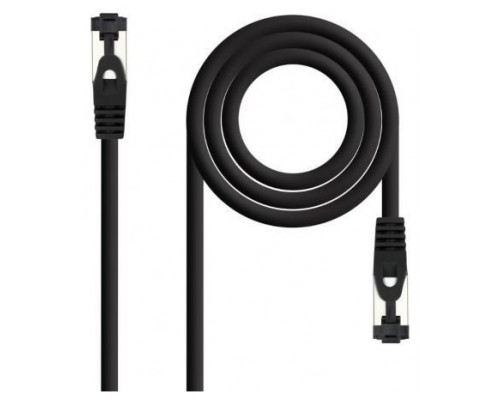 Nanocable Cable red Cat. 8.1 2GHZ SSTP Negro 2m