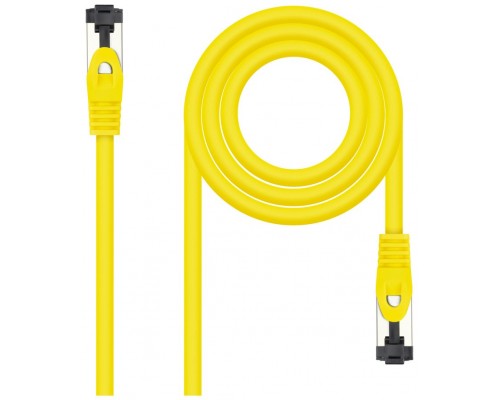 Nanocable Cable red Cat. 8.1 2GHZ SSTP Amarillo 2m