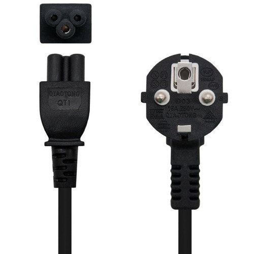 Nanocable Cable Alim. tr&eacute;bol, CEE7 -M-C5-H, 3 m