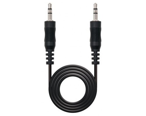 Nanocable - Cable audio estereo Jack 3.5/M-Jack 3.5/M