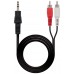 Nanocable - Cable adaptador audio estereo 1.5m -