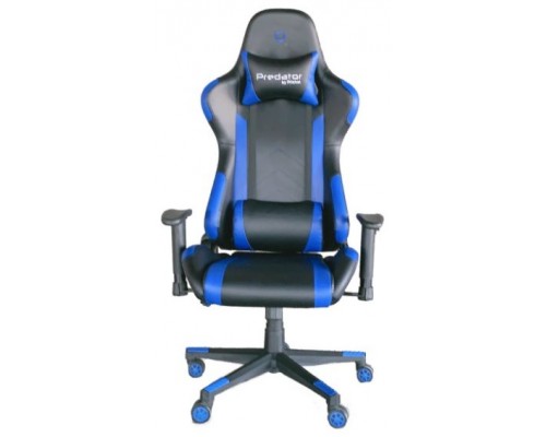 Silla Gamer Prixton Predator 10 Negra/azul Pvc