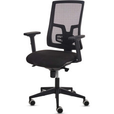 Fellowes Silla Ergonómica Eleganza Negra-IA25 Fellowes Silla Ergonómica Eleganza Negra