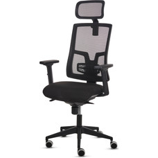 Fellowes Silla Ergonómica Eleganza Plus Negra-IA25 Fellowes Silla Ergonómica Eleganza Plus Negra