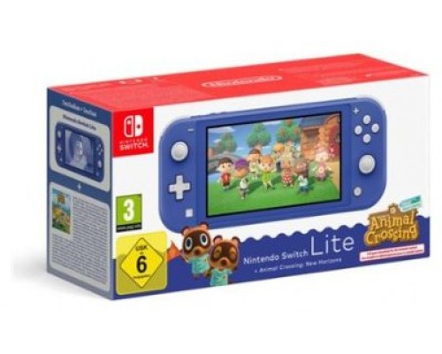 NINTENDO-CONSOLA SWLITE BL ANI