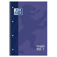 OXFORD CUADERNO MICROPERFORADO EUROPEANBOOK 1 TAPAS EXTRADURAS 80H 90G CUADRICULA 5X5 A4+ MALVA-IR30 OXFORD CUADERNO MICROPERFORADO EUROPEANBOOK 1 TAPAS EXTRADURAS 80H 90G CUADRICULA 5X5 A4+ MALVA