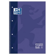 OXFORD CUADERNO MICROPERFORADO EUROPEANBOOK 1 TAPAS EXTRADURAS 80H 90G CUADRICULA 5X5 A4+ MALVA-IR30 OXFORD CUADERNO MICROPERFORADO EUROPEANBOOK 1 TAPAS EXTRADURAS 80H 90G CUADRICULA 5X5 A4+ MALVA