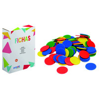 CAJA FICHAS DE VARIOS COLORES - A PARTIR DE 6 A&Ntilde;OS DOHE 1009 (Espera 4 dias)