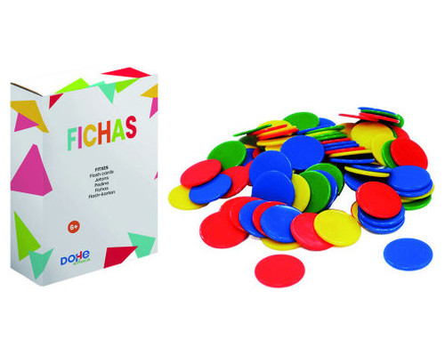 CAJA FICHAS DE VARIOS COLORES - A PARTIR DE 6 AÑOS DOHE 1009 (Espera 4 dias)-SX9,900 CAJA FICHAS DE VARIOS COLORES - A PARTIR DE 6 AÑOS DOHE 1009 (Espera 4 dias)