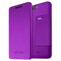Funda Smartphone Con Tapa Wiko 101761 Rainbow Violeta