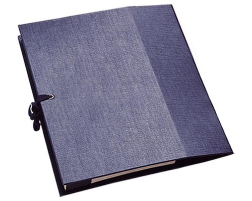 DOHE Clasificador acordeon carton forrado folio negro