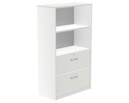 ARMARIO MEDIO CARPETERO 156X90X45 ESTRUCTURA BLANCA/FRONTALES BLANCO ROCADA 1056AW04 (Espera 4 dias)