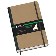 DOHE Cuaderno Vesta Nature tapa cartone liso A5-IR21 DOHE Cuaderno Vesta Nature tapa cartone liso A5