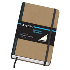 DOHE Cuaderno Vesta Nature tapa cartone rayado horizontal A6-IR19 DOHE Cuaderno Vesta Nature tapa cartone rayado horizontal A6