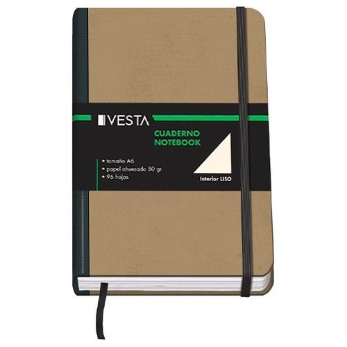 DOHE Cuaderno Vesta Nature tapa cartone liso A6