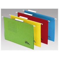 Grafoplas Carpeta colgante - Visor superior - Kraft bicolor - Varilla de plastico - A4 - Lomo en ""V"" - Pack 50 ud-IR40 Grafoplas Carpeta colgante - Visor superior - Kraft bicolor - Varilla de plastico - A4 - Lomo en ""V"" - Pack 50 ud