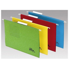 Grafoplas Carpeta colgante - Visor superior - Kraft bicolor - Varilla de plastico - A4 - Lomo en ""V"" - Pack 50 ud-IR40 Grafoplas Carpeta colgante - Visor superior - Kraft bicolor - Varilla de plastico - A4 - Lomo en ""V"" - Pack 50 ud