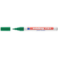 EDDING Marcador permanente 751 trazo 1-2mm verde