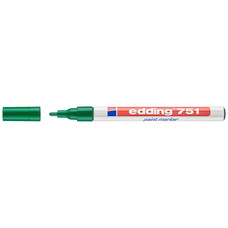 EDDING Marcador permanente 751 trazo 1-2mm verde