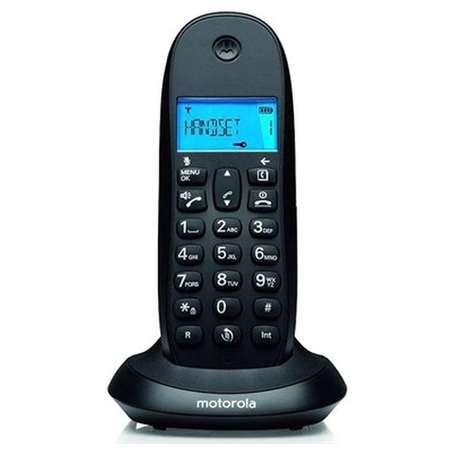 MOTOROLA C1001 CB+ Telefono DECT Negro-IA25 MOTOROLA C1001 CB+ Telefono DECT Negro