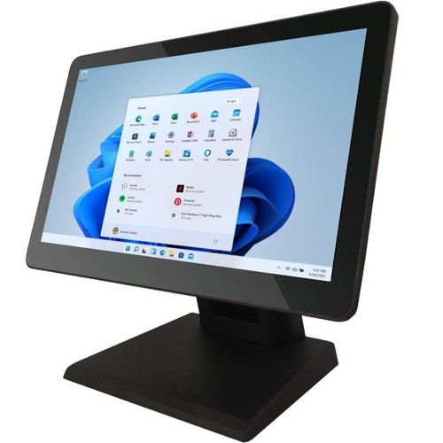 10POS Terminal tactil 15.6" Flat Capacitivo 10T-16, Intel i5 7th Gen, 8Gb RAM, SSD mSATA 256Gb, WIFI, Windows 11 IoT