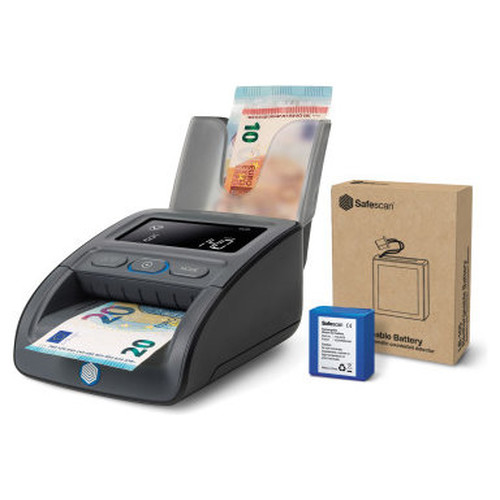 PACK DETECTOR BILLETES FALSOS 155-S + APILADOR RS-100 + BATERIA RECLARGABLE LB-105 SAFESCAN 112-0732 (Espera 4 dias)-SX30 PACK DETECTOR BILLETES FALSOS 155-S + APILADOR RS-100 + BATERIA RECLARGABLE LB-105 SAFESCAN 112-0732 (Espera 4 dias)