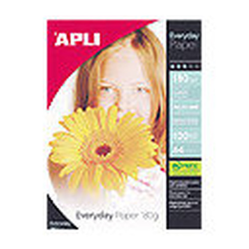 APLI Paq.100h papel fotografico Everyday 180g A4-IR30 APLI Paq.100h papel fotografico Everyday 180g A4