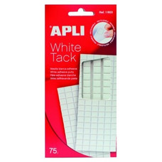 APLI PAQ.1H DE MASILLA ADHESIVA CUARTEADA 75G BLANCO