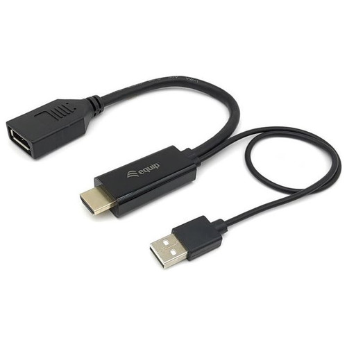 ADAPTADOR HDMI MACHO A DISPLAY PORT HEMBRA EQUIP-SX60 ADAPTADOR HDMI MACHO A DISPLAY PORT HEMBRA EQUIP
