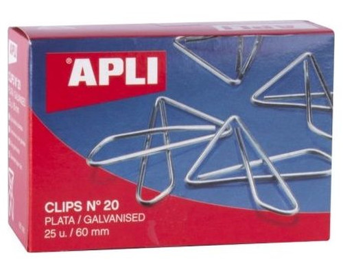 APLI C.25 clips mariposa n.20 60mm