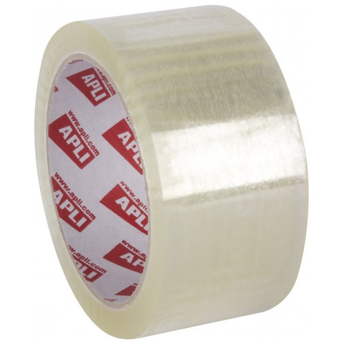 APLI (Pack de 6) R.precinto PP sin ruido 48mmx66m transparente-IR30 APLI (Pack de 6) R.precinto PP sin ruido 48mmx66m transparente