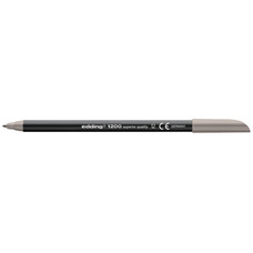 edding Rotulador 1200 - Punta 1 mm - Color gris