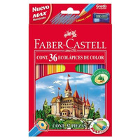 FABER-CASTELL C.36 LAPICES COLORES SURTIDOS