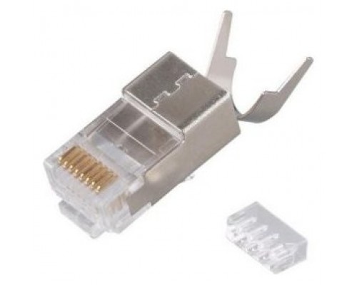 KIT 50 CONECTORES RJ45 EQUIP CATEGORIA 8.1 APANTALLADO