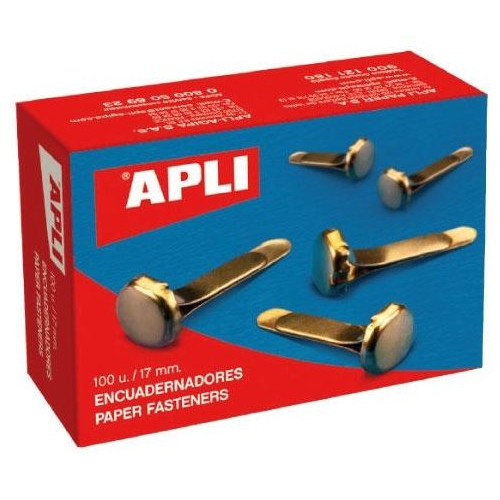 APLI C.100 encuadernadores sin arandela 17mm