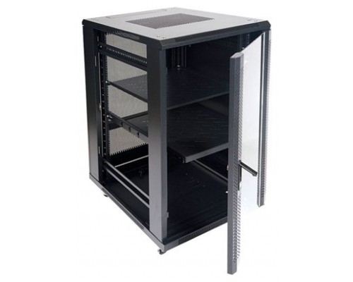 ARMARIO DE SUELO RACK 19"" 22U 600x800 PUERTA CRISTAL (Espera 4 dias)