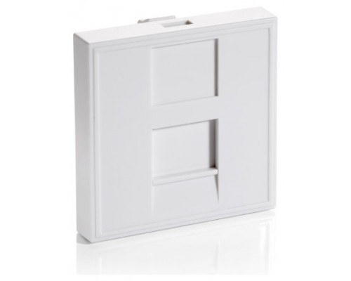 MODULO DE ENCASTRAR EQUIP 45MM X 45MM 1 PORT BLANC