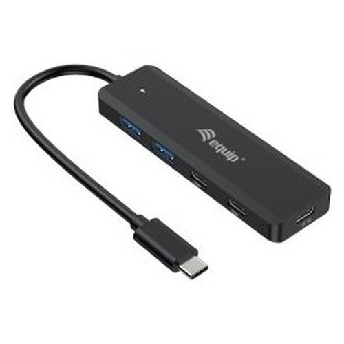 HUB USB-C EQUIP LIFE 128964 4 PUERTOS 2xUSB-A 3.0-SX30 HUB USB-C EQUIP LIFE 128964 4 PUERTOS 2xUSB-A 3.0