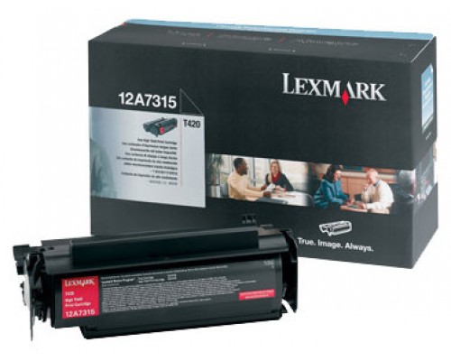 LEXMARK Toner T 420 Unidad de Impresion Alto Rendimiento