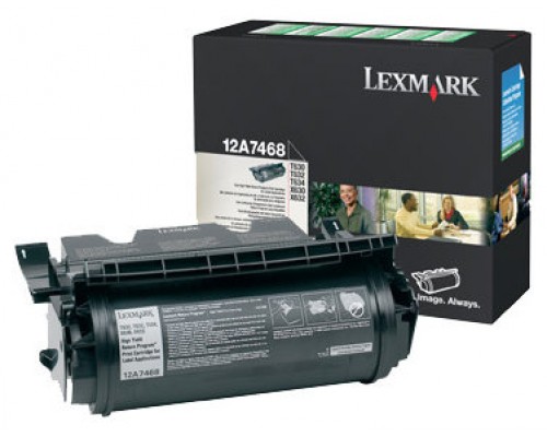 LEXMARK Toner T-630/T-632/T-634 Alto Rendimiento Retornable ETIQUETAS