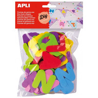 APLI B.104 FORMAS GOMA EVA LETRAS-IR25 APLI B.104 FORMAS GOMA EVA LETRAS