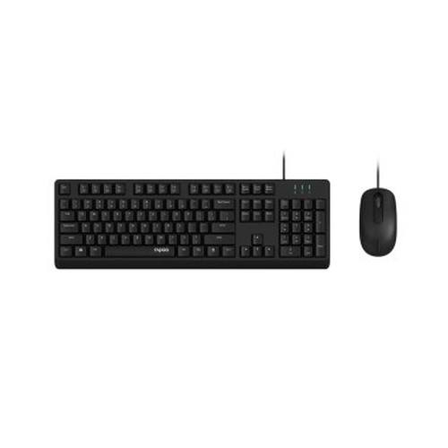 TECLADO Y MOUSE RAPOO NX1500 1000DPI CABLE 1,5m COLOR-SX30 TECLADO Y MOUSE RAPOO NX1500 1000DPI CABLE 1,5m COLOR