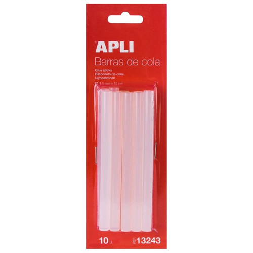 APLI PAQ.10 BARRAS DE COLA 7,5MM