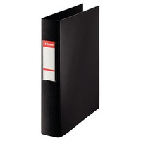 ESSELTE Carpeta PVC 2 anillas 40mm folio negro